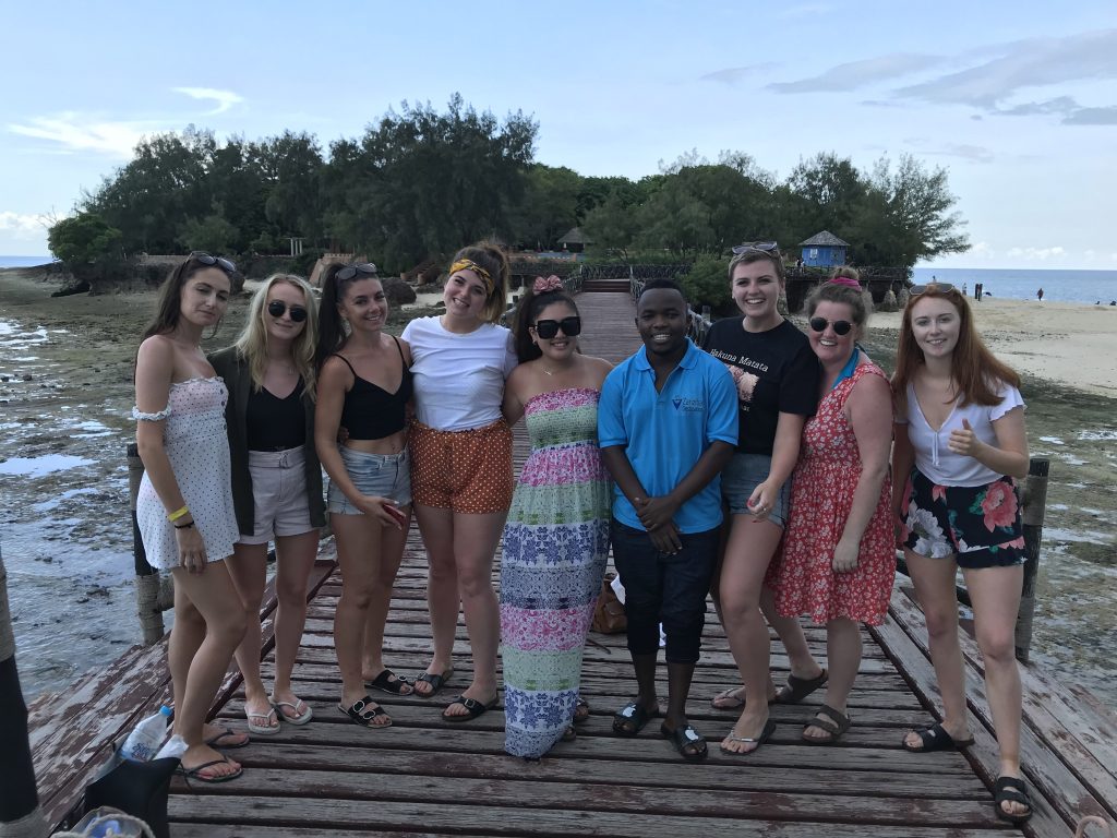 Guests enjoying a trip to the Prison Island in Zanzibar